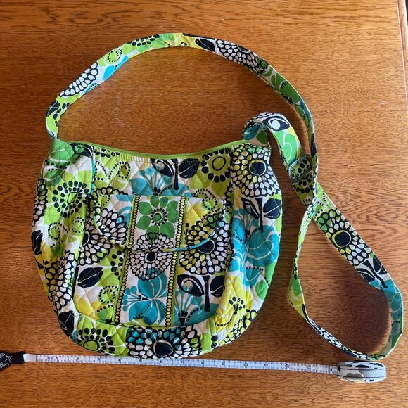 Vera Bradley Claire Crossbody in Limes Up - Picture 1 of 6